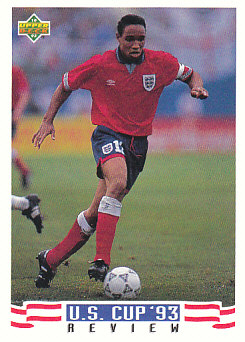 Paul Ince England Upper Deck World Cup 1994 Preview Eng/Spa US Cup 93 Review #136
